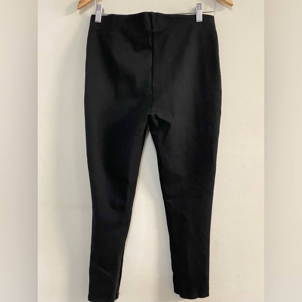 ZARA Gold Button Leggings women's Size L - Picture 4 of 8